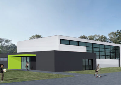 Neubau Sporthalle Grundschule Vlotho-Bonneberg